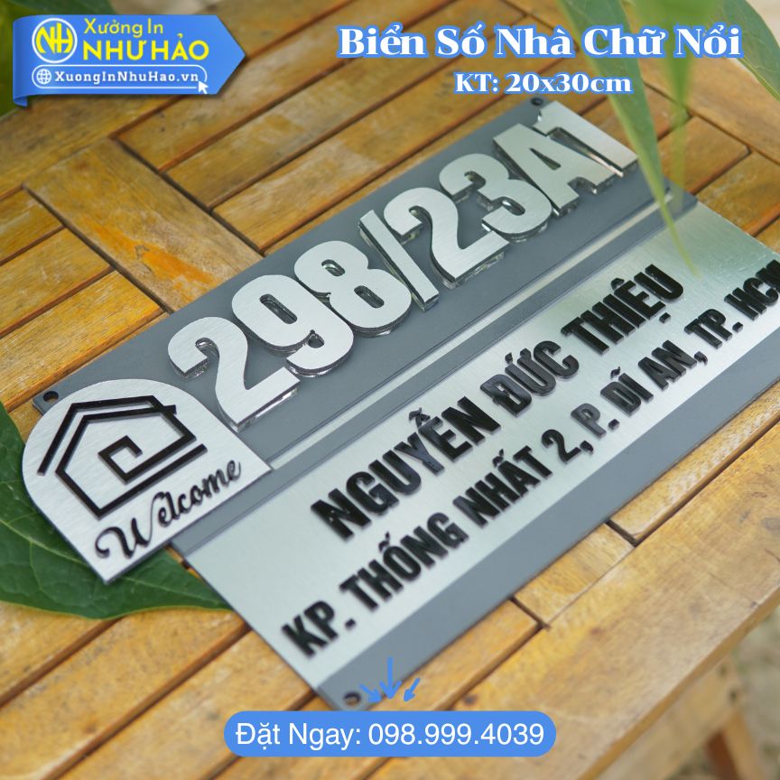 Đặt Làm Biển Số Nhà Tphcm
