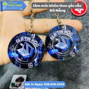 Làm Móc Khóa Theo Yêu Cầu Tại Đà Nẵng: Thiết Kế Riêng, Chất Lượng Vượt Trội, Giá Tại Xưởng - Chất Liệu Mica, Alu Hoặc Nhựa