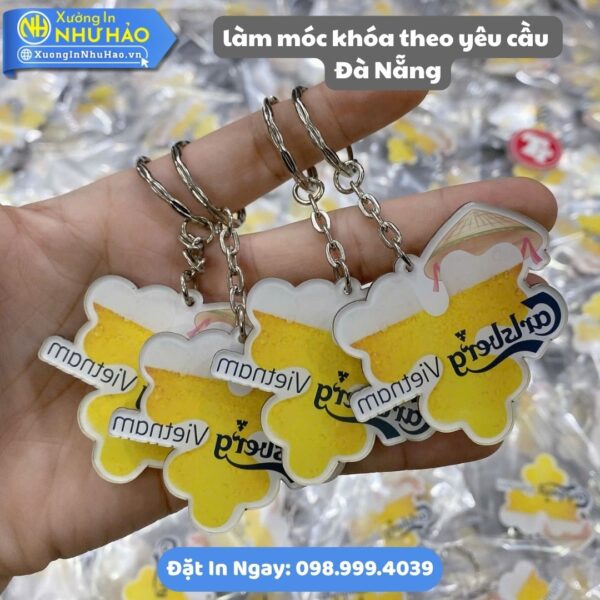 Làm Móc Khóa Theo Yêu Cầu Tại Đà Nẵng: Thiết Kế Riêng, Chất Lượng Vượt Trội, Giá Tại Xưởng - Chất Liệu Mica, Alu Hoặc Nhựa