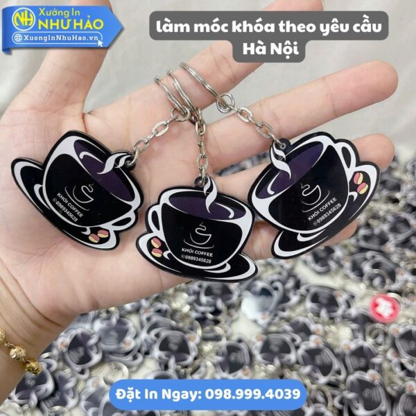 Làm Móc Khóa Theo Yêu Cầu Hà Nội: Sáng Tạo Dấu Ấn Riêng Biệt: Chất Liệu Mica, Nhựa Và Alu Gương - In UV Sắc Nét, Thiết Kế Miễn Phí