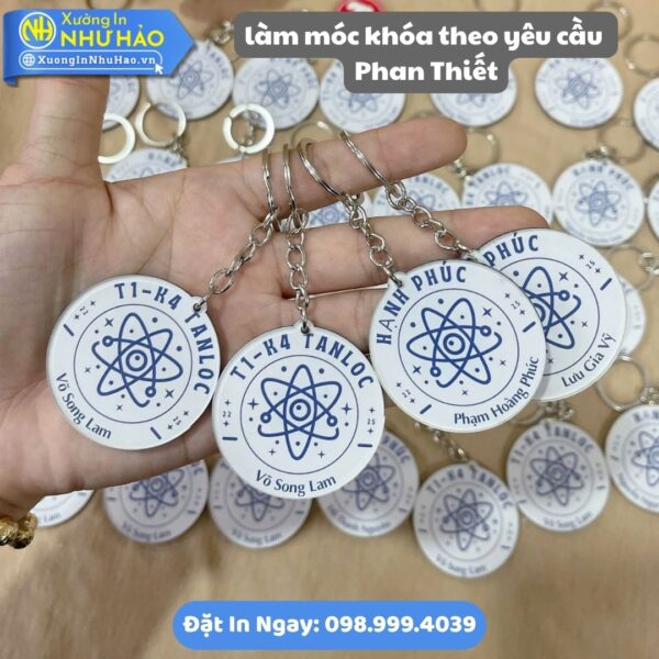 Làm Móc Khóa Theo Yêu Cầu Phan Thiết Tinh Tế, Đẹp, Bền, Giá Tốt: Thiết Kế Miễn Phí - In Logo, Hình Ảnh, Chibi