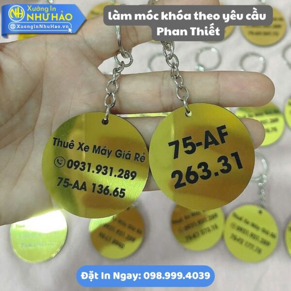 Làm Móc Khóa Theo Yêu Cầu Phan Thiết Tinh Tế, Đẹp, Bền, Giá Tốt: Thiết Kế Miễn Phí - In Logo, Hình Ảnh, Chibi