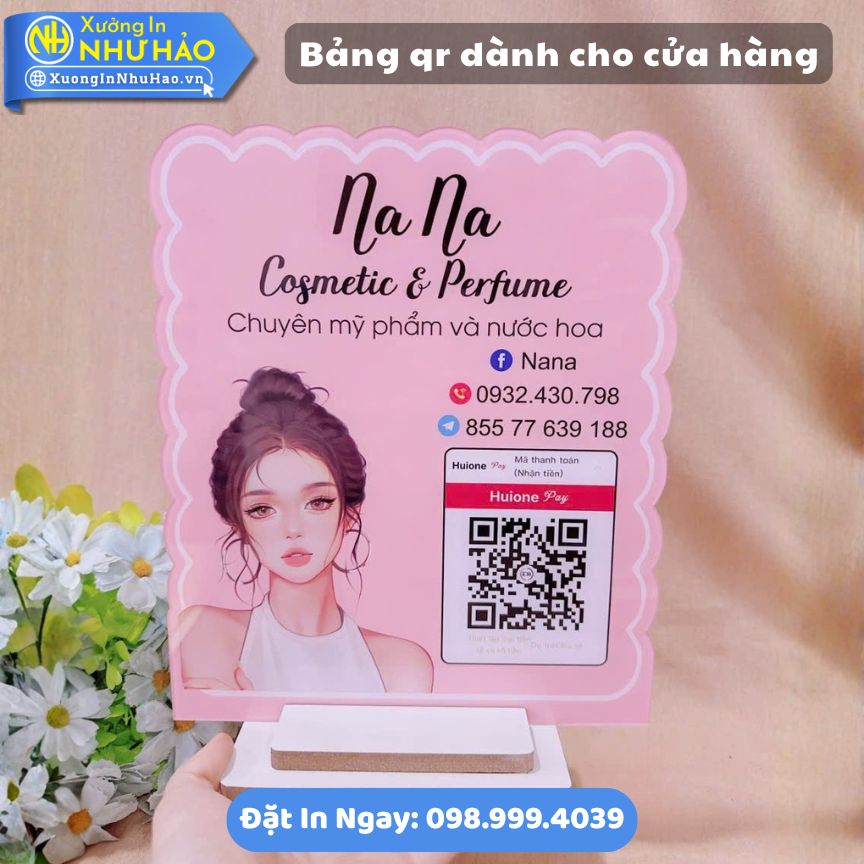Bảng Qr Dành Cho Cửa Hàng