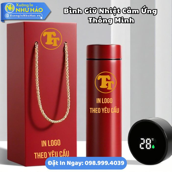 Bình Giữ Nhiệt Cảm Ứng Thông Minh