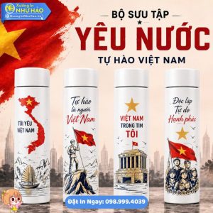 Bình Giữ Nhiệt Cảm Ứng Thông Minh - In Logo Theo Yêu Cầu, Quà Tặng Doanh Nghiệp Cao Cấp, Giữ Nhiệt Lên Đến 24 Giờ