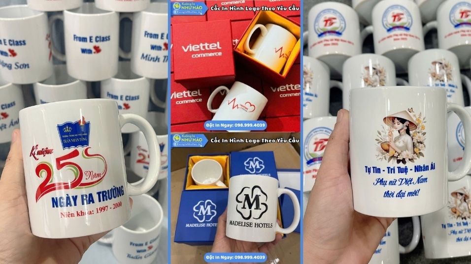 Cốc In Hình Logo
