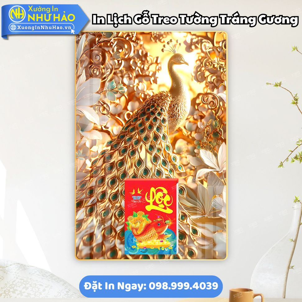 In Lich Go Treo Tuong Trang Guong 9 Đặt In Lịch Gỗ Treo Tường Tráng Gương Theo Yêu Cầu Làm Quà Tết Ý Nghĩa Cho Doanh Nghiệp