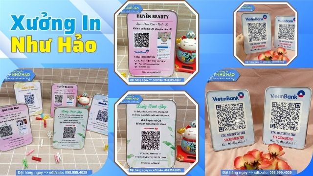 Bảng Mã QR Tráng Gương