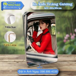 In Ảnh Tráng Gương Tại Hải Phòng Theo Yêu Cầu Bọc Viền Cao Cấp - Ảnh Ép Gỗ Bọc Viền, In Màu Sắc Nét, Đa Dạng Kích Thước