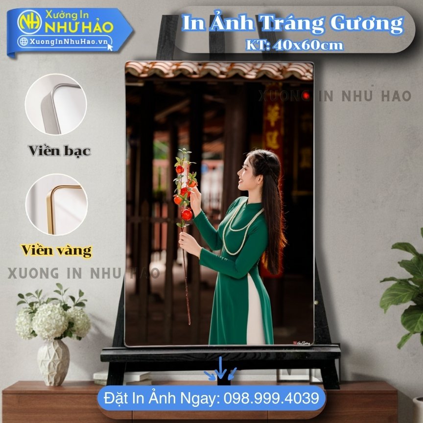 In anh trang guong boc vien 123 In Ảnh Tráng Gương Tại Nha Trang Theo Yêu Cầu Giá Rẻ Đẹp Bền 2026 - In Màu Sắc Nét, Chất Liệu Gỗ MDF Cao Cấp - Xưởng In Như Hảo