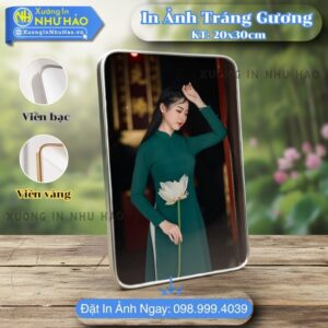 In Ảnh Tráng Gương Tại Nha Trang Theo Yêu Cầu Giá Rẻ Đẹp Bền 2026 - In Màu Sắc Nét, Chất Liệu Gỗ MDF Cao Cấp - Xưởng In Như Hảo