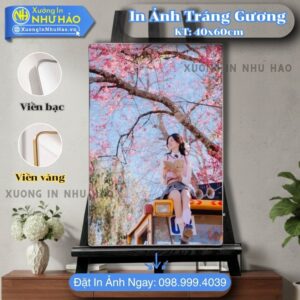 In Ảnh Tráng Gương Tại Vũng Tàu Theo Yêu Cầu - Xưởng In Ảnh Tráng Gương Ceramic Cho Ảnh Cưới, Gia Đình, Thôi Nôi, Trang Trí Nội Thất