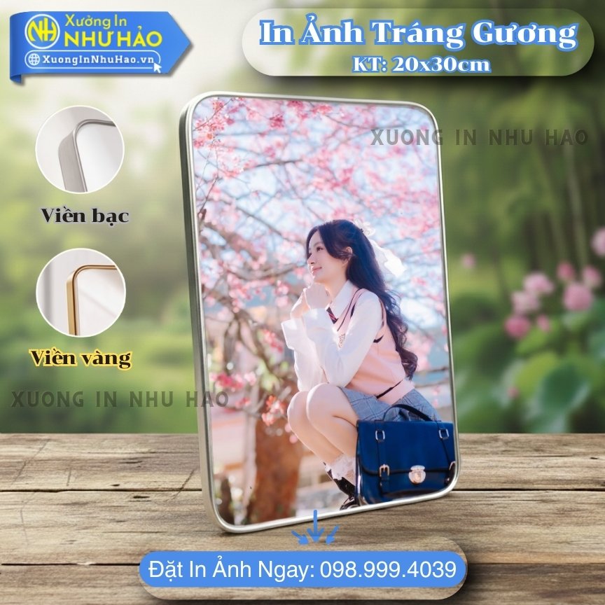 In anh trang guong boc vien 161 In Ảnh Tráng Gương Tại Vũng Tàu Theo Yêu Cầu - Xưởng In Ảnh Tráng Gương Ceramic Cho Ảnh Cưới, Gia Đình, Thôi Nôi, Trang Trí Nội Thất