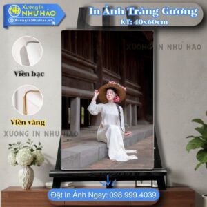 In Ảnh Tráng Gương Tại Cần Thơ Bọc Viền Cao Cấp Theo Yêu Cầu - Miễn Phí Chỉnh Sửa Ảnh Uy Tín Chất Lượng