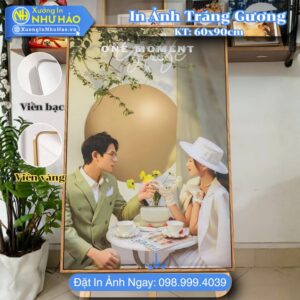 in ảnh cưới tráng gương gia đình khổ lớn