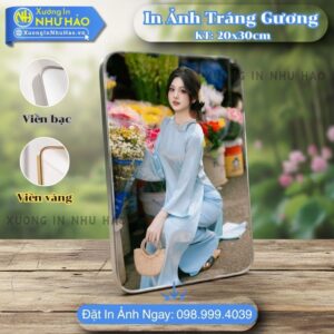 In Ảnh Tráng Gương Tại Huế Theo Yêu Cầu Giá Rẻ - Bảng Giá In Ảnh Tráng Gương Ceramic Ảnh Cưới, Gia Đình, Thôi Nôi, Trang Trí Nội Thất, Giá Xưởng