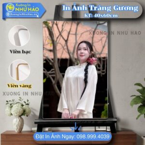 In Ảnh Tráng Gương Tại Cần Thơ Bọc Viền Cao Cấp Theo Yêu Cầu - Miễn Phí Chỉnh Sửa Ảnh Uy Tín Chất Lượng