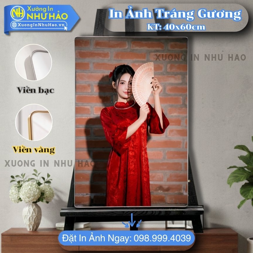 In anh trang guong boc vien 28 Xưởng In Ảnh Tráng Gương Tại Bình Dương Theo Yêu Cầu Đẹp Chuẩn Màu, Đa Dạng Kích Thước: Ảnh Cưới, Gia Đình, Thôi Nôi, Trang Trí Nội Thất