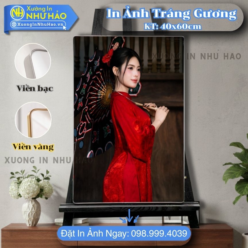In anh trang guong boc vien 29 Xưởng In Ảnh Tráng Gương Tại Bình Dương Theo Yêu Cầu Đẹp Chuẩn Màu, Đa Dạng Kích Thước: Ảnh Cưới, Gia Đình, Thôi Nôi, Trang Trí Nội Thất