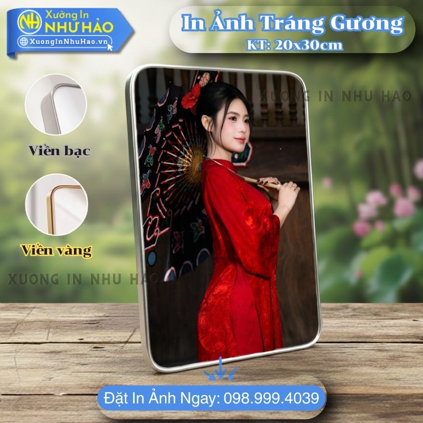 In anh trang guong boc vien 31 Xưởng In Ảnh Tráng Gương Tại Bình Dương Theo Yêu Cầu Đẹp Chuẩn Màu, Đa Dạng Kích Thước: Ảnh Cưới, Gia Đình, Thôi Nôi, Trang Trí Nội Thất
