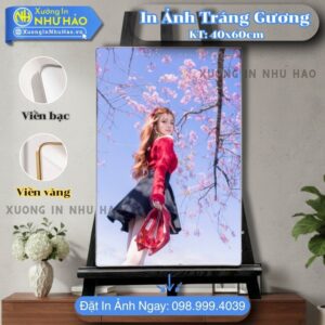 Dịch Vụ In Ảnh Tráng Gương Tết 2026 Đẹp Sang Trọng Giá Tốt Nhất Tại Xưởng, In Màu Sắc Nét, Kích Thước 15x21cm, 20x30cm, 30x40cm, 40x60cm