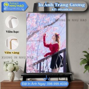 Dịch Vụ In Ảnh Tráng Gương Tết 2026 Đẹp Sang Trọng Giá Tốt Nhất Tại Xưởng, In Màu Sắc Nét, Kích Thước 15x21cm, 20x30cm, 30x40cm, 40x60cm