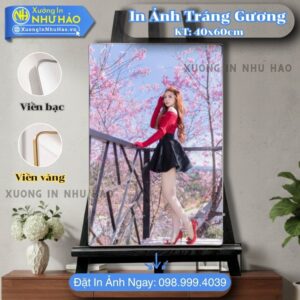 Dịch Vụ In Ảnh Tráng Gương Tết 2026 Đẹp Sang Trọng Giá Tốt Nhất Tại Xưởng, In Màu Sắc Nét, Kích Thước 15x21cm, 20x30cm, 30x40cm, 40x60cm