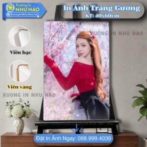 Dịch Vụ In Ảnh Tráng Gương Tết 2026 Đẹp Sang Trọng Giá Tốt Nhất Tại Xưởng, In Màu Sắc Nét, Kích Thước 15x21cm, 20x30cm, 30x40cm, 40x60cm