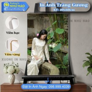 In Ảnh Cá Nhân Tráng Gương - Ảnh Ép Gỗ Bọc Viền Theo Yêu Cầu, In Màu Sắc Nét, Đa Dạng Kích Thước, Chất Liệu Gỗ MDF Cao Cấp - Xưởng In Như Hảo