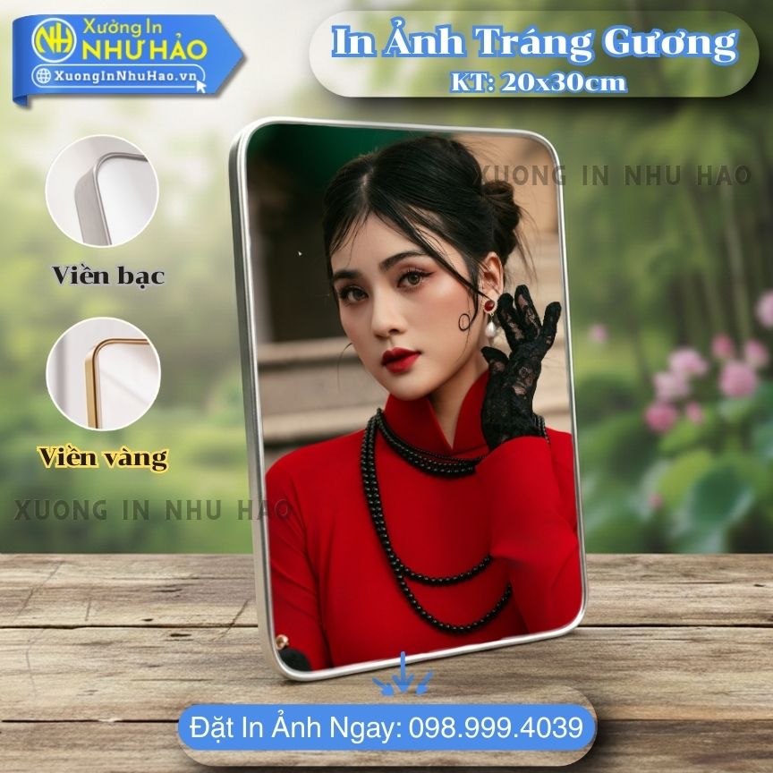 In anh trang guong boc vien 8 In Ảnh Tráng Gương Tại Hải Phòng Theo Yêu Cầu Bọc Viền Cao Cấp - Ảnh Ép Gỗ Bọc Viền, In Màu Sắc Nét, Đa Dạng Kích Thước
