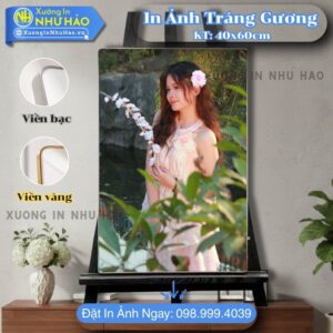 In Ảnh Tráng Gương Tại Đà Nẵng Theo Yêu Cầu - Xưởng In Ảnh Tráng Gương Bọc Viền: Ảnh Cưới, Gia Đình, Thôi Nôi, Trang Trí Nội Thất