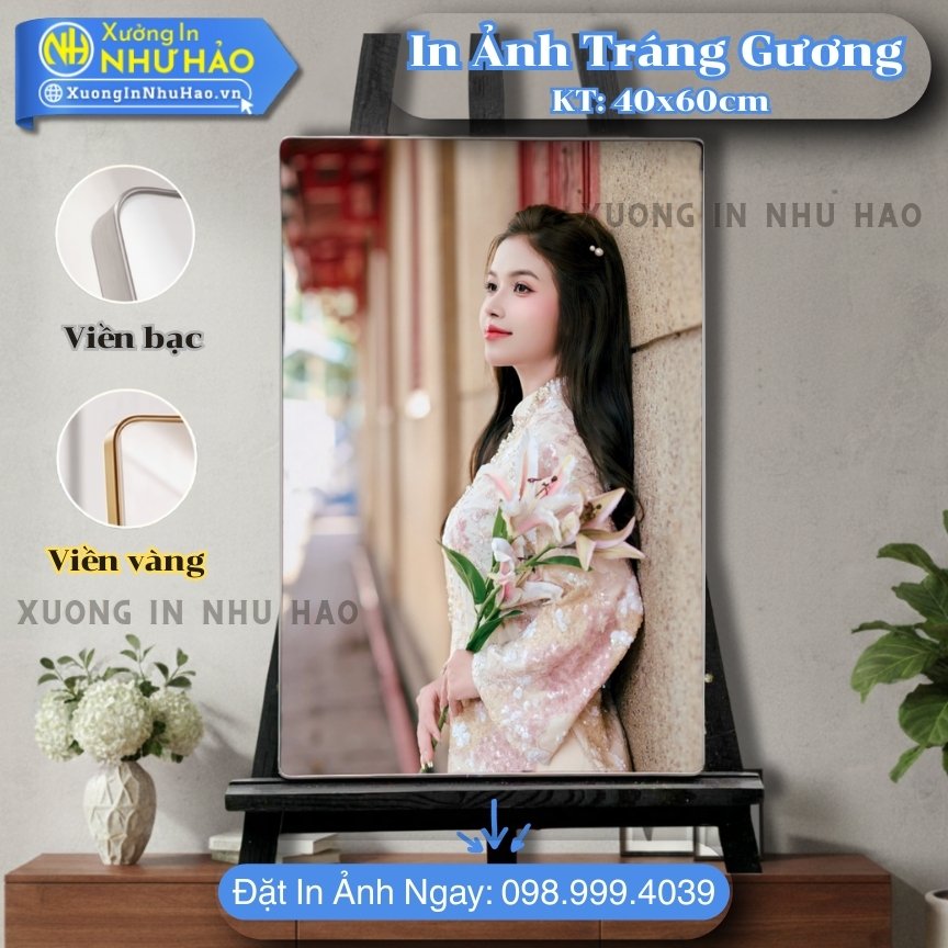 In anh trang guong boc vien 93 In Ảnh Tráng Gương Tại TP.HCM Bọc Viền Cao Cấp, Giá In Ảnh Tráng Gương 40x60, Chỉnh Sửa Theo Yêu Cầu: Ảnh Cưới, Gia Đình, Thôi Nôi, Trang Trí Nội Thất
