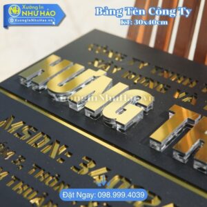Tổng Hợp Mẫu Biển Công Ty Đẹp Mica Alu Sang Trọng Giá Tốt Nhất 2026 - Chuyên Gia Công Biển Tên Công Ty Mica Alu Chữ Nổi Cao Cấp