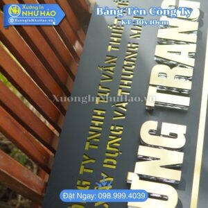 Tổng Hợp Mẫu Biển Công Ty Đẹp Mica Alu Sang Trọng Giá Tốt Nhất 2026 - Chuyên Gia Công Biển Tên Công Ty Mica Alu Chữ Nổi Cao Cấp