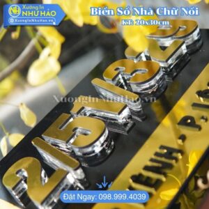 Làm Bảng Số Nhà Quận 10 Đẹp Hiện Đại Chất Liệu Bền Bỉ Giá Tốt Nhất 2026 - Thiết Kế Sang Trọng Hợp Phong Thủy