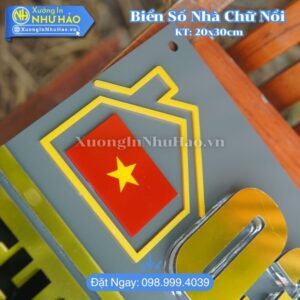 Báo Giá Làm Biển Số Nhà Quận Bình Thạnh Chất Liệu Alu Mica Bền Đẹp - Uy Tín Đa Dạng Mẫu Mã