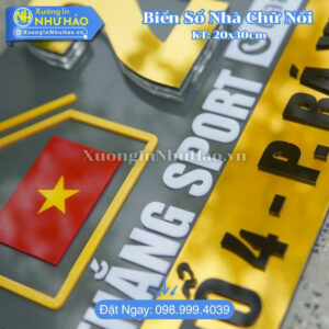 Làm Biển Số Nhà BMT Đẹp Theo Yêu Cầu 2026 - Xưởng In Như Hảo Chuyên Gia Công Biển Số Nhà Mica Alu Chữ Nổi Cao Cấp