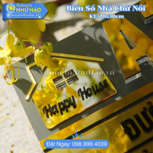 Làm Biển Số Nhà Ở Bình Dương Đa Dạng Mẫu Mã Chất Lượng Theo Yêu Cầu