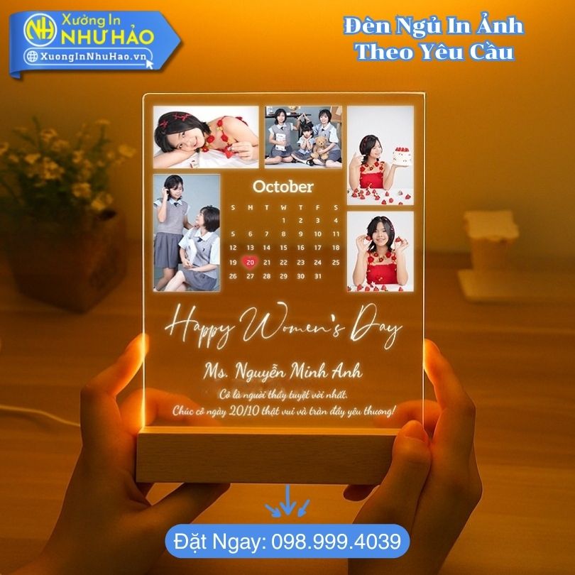 Den Ngu In Anh Theo Yeu Cau 4 Đèn Ngủ In Ảnh 3D - Quà Tặng 3D Độc Đáo Với Công Nghệ Khắc Laser Hiện Đại