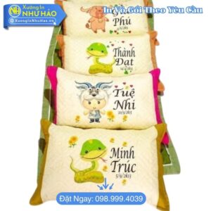 Xưởng In Vỏ Gối - Áo Gối Theo Yêu Cầu Đẹp Bền Màu Giá Rẻ Tại Xưởng