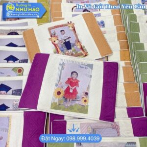 Xưởng In Vỏ Gối - Áo Gối Theo Yêu Cầu Đẹp Bền Màu Giá Rẻ Tại Xưởng
