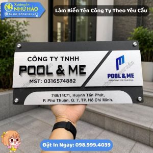 Tổng Hợp Mẫu Biển Công Ty Đẹp Mica Alu Sang Trọng Giá Tốt 2026 - Chuyên Gia Công Biển Tên Công Ty Mica Alu Chữ Nổi Cao Cấp