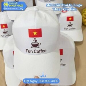 Mũ Lưỡi Trai In Logo Theo Yêu Cầu Chuyên Nghiệp - Giải Pháp Nhận Diện Thương Hiệu Hàng Đầu