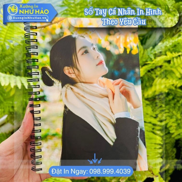 So Tay Ca Nhan In Hinh Theo Yeu Cau 2 Làm Sổ Tay Cá Nhân In Hình Theo Yêu Cầu - Sổ Tay Lò Xo Cute A5, In Sổ Lò Xo Quà Tặng Kỷ Niệm Độc Đáo