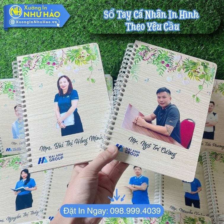So Tay Ca Nhan In Hinh Theo Yeu Cau 6 Làm Sổ Tay Cá Nhân In Hình Theo Yêu Cầu - Sổ Tay Lò Xo Cute A5, In Sổ Lò Xo Quà Tặng Kỷ Niệm Độc Đáo