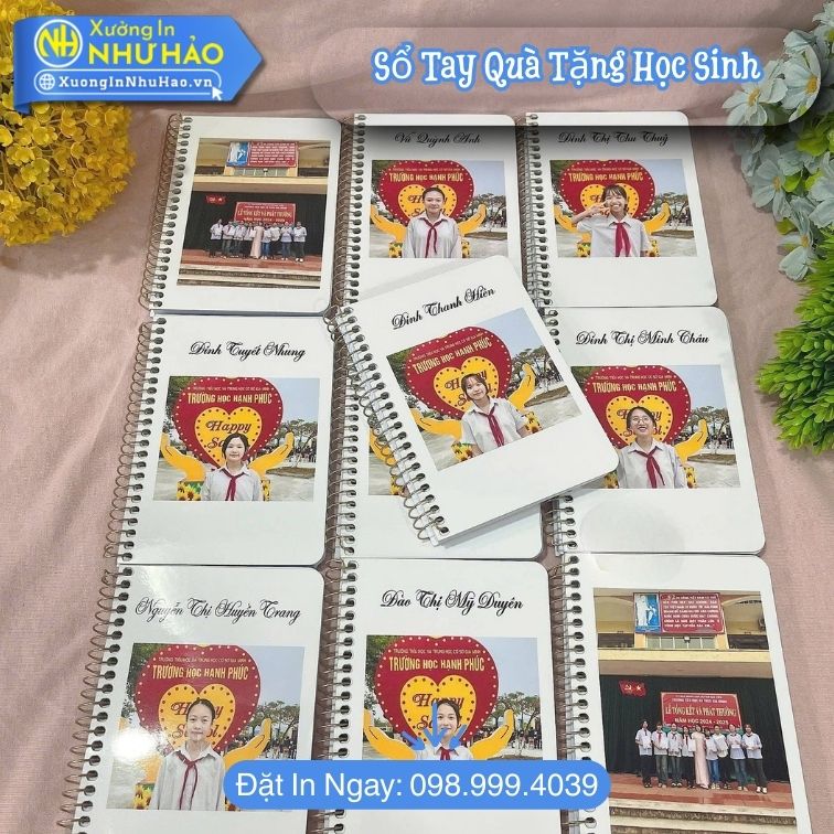 So Tay Qua Tang Hoc Sinh 4 In Sổ Tay Quà Tặng Học Sinh – Sổ Lò Xo A5 200 Trang, Sổ Tay Lò Xo Cute Dùng Học Tập Và Ghi Chép