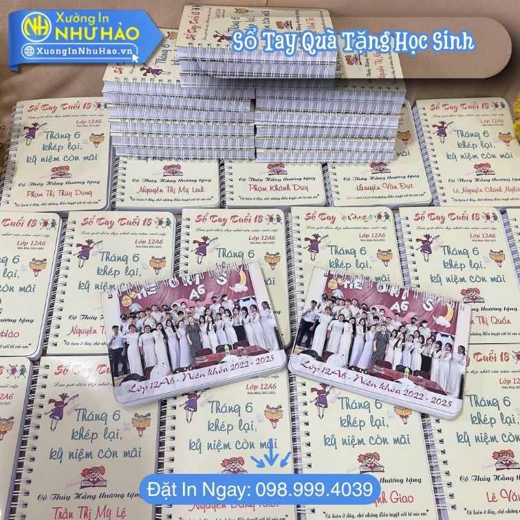 So Tay Qua Tang Hoc Sinh 6 In Sổ Tay Quà Tặng Học Sinh – Sổ Lò Xo A5 200 Trang, Sổ Tay Lò Xo Cute Dùng Học Tập Và Ghi Chép