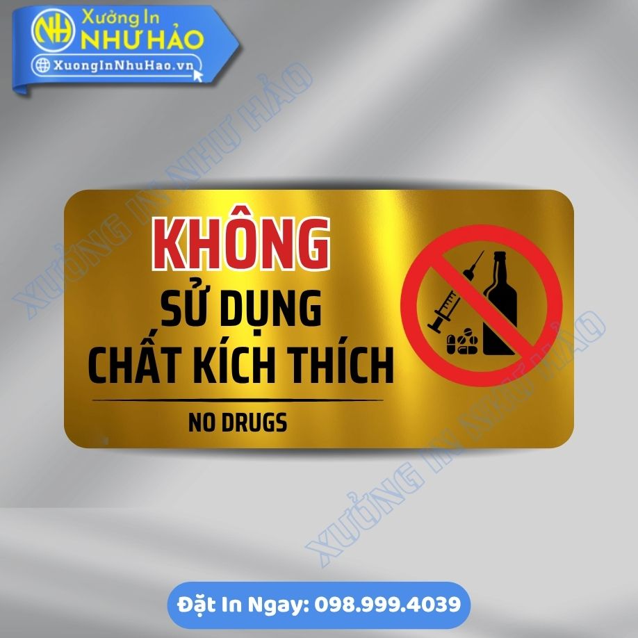 Bien Bao Cam Su Dung Chat Kich Thich 2 Biển Báo Cấm Sử Dụng Chất Kích Thích Dùng Trong Các Cơ Quan, Văn Phòng, Nhà Xưởng Hoặc Địa Điểm Kinh Doanh