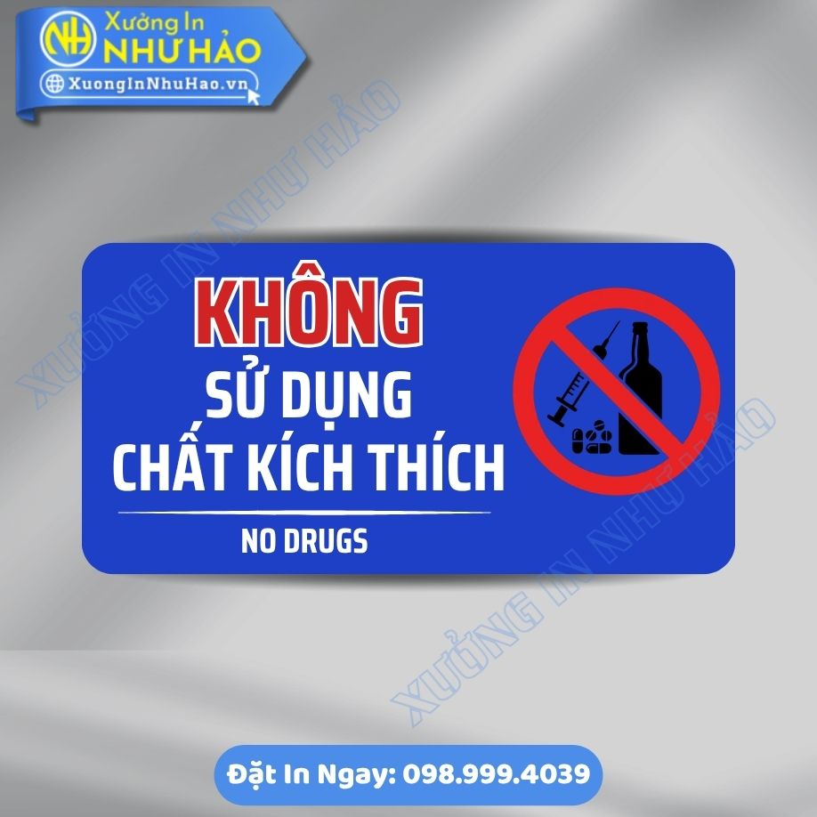 Bien Bao Cam Su Dung Chat Kich Thich 6 Biển Báo Cấm Sử Dụng Chất Kích Thích Dùng Trong Các Cơ Quan, Văn Phòng, Nhà Xưởng Hoặc Địa Điểm Kinh Doanh
