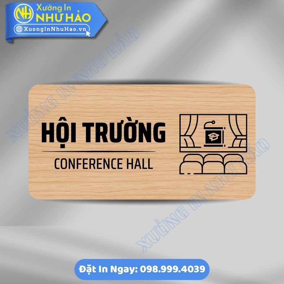 Bien Chi Dan Khu Vuc Hoi Truong 4 Biển Chỉ Dẫn Khu Vực Hội Trường Chất Liệu ALu Mica Theo Yêu Cầu - Biển Phòng Ban Cao Cấp Cho Cơ Quan, Doanh Nghiệp